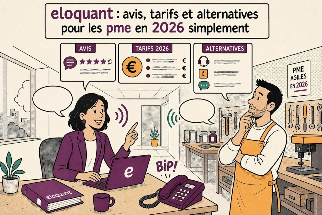 découvrez notre avis complet sur eloquant, ses tarifs et les meilleures alternatives pour les pme en 2026. comparez facilement et choisissez la solution idéale pour votre entreprise.