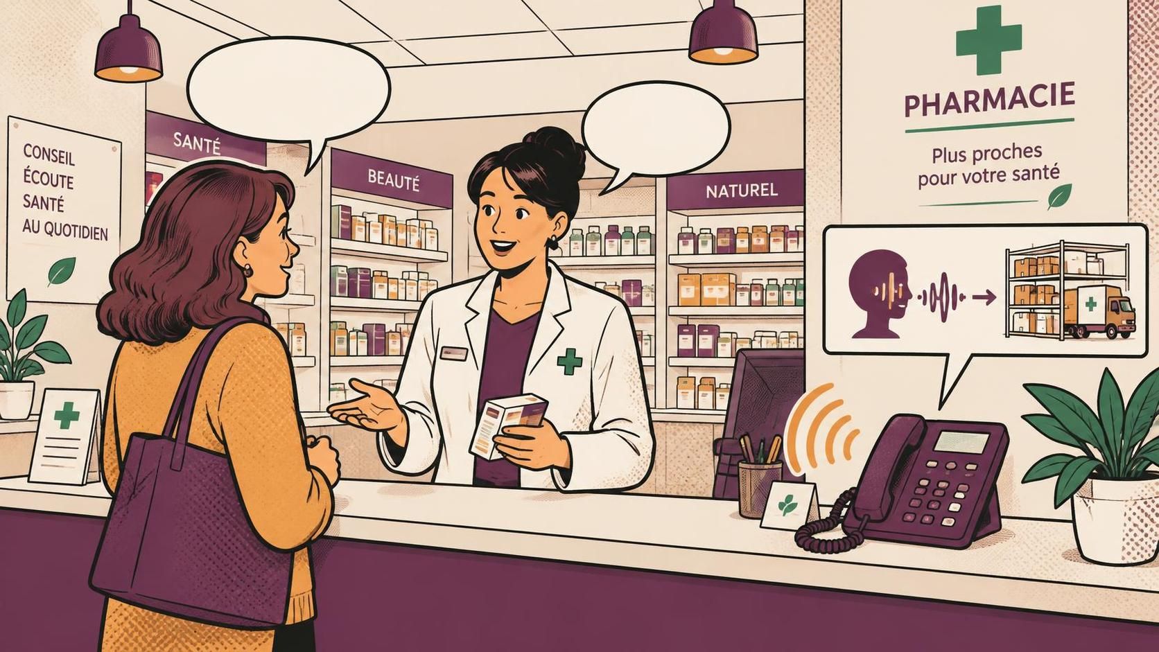 découvrez comment un agent vocal ia peut aider votre pharmacie à gérer les appels, améliorer l’accueil et réduire les coûts, avec un guide pratique adapté aux pme.